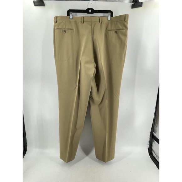 Givenchy Monsieur Men's Beige Pleated Dress Suit Pants Size 46R - Picture 4 of 13